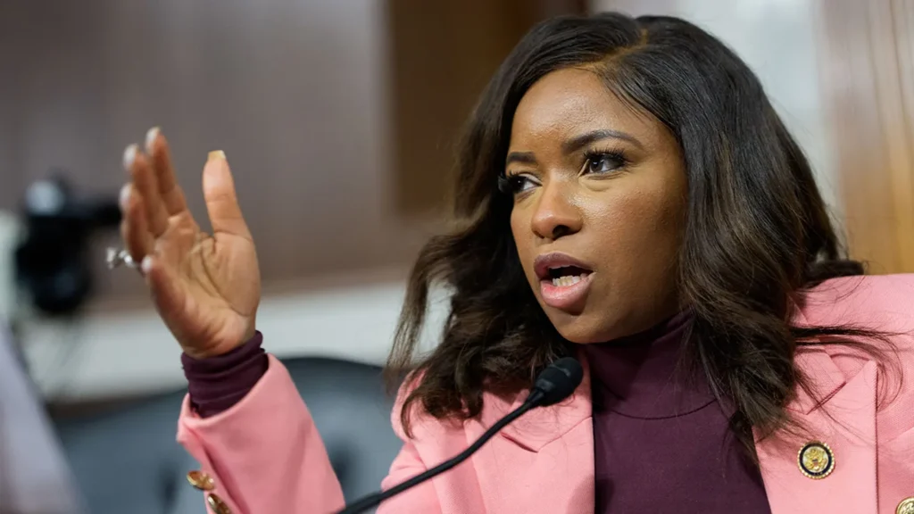 Jasmine Crockett Pushes Back on Trump Midterm Election Fears