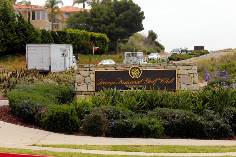 Man Arrested at Trump California Golf Course